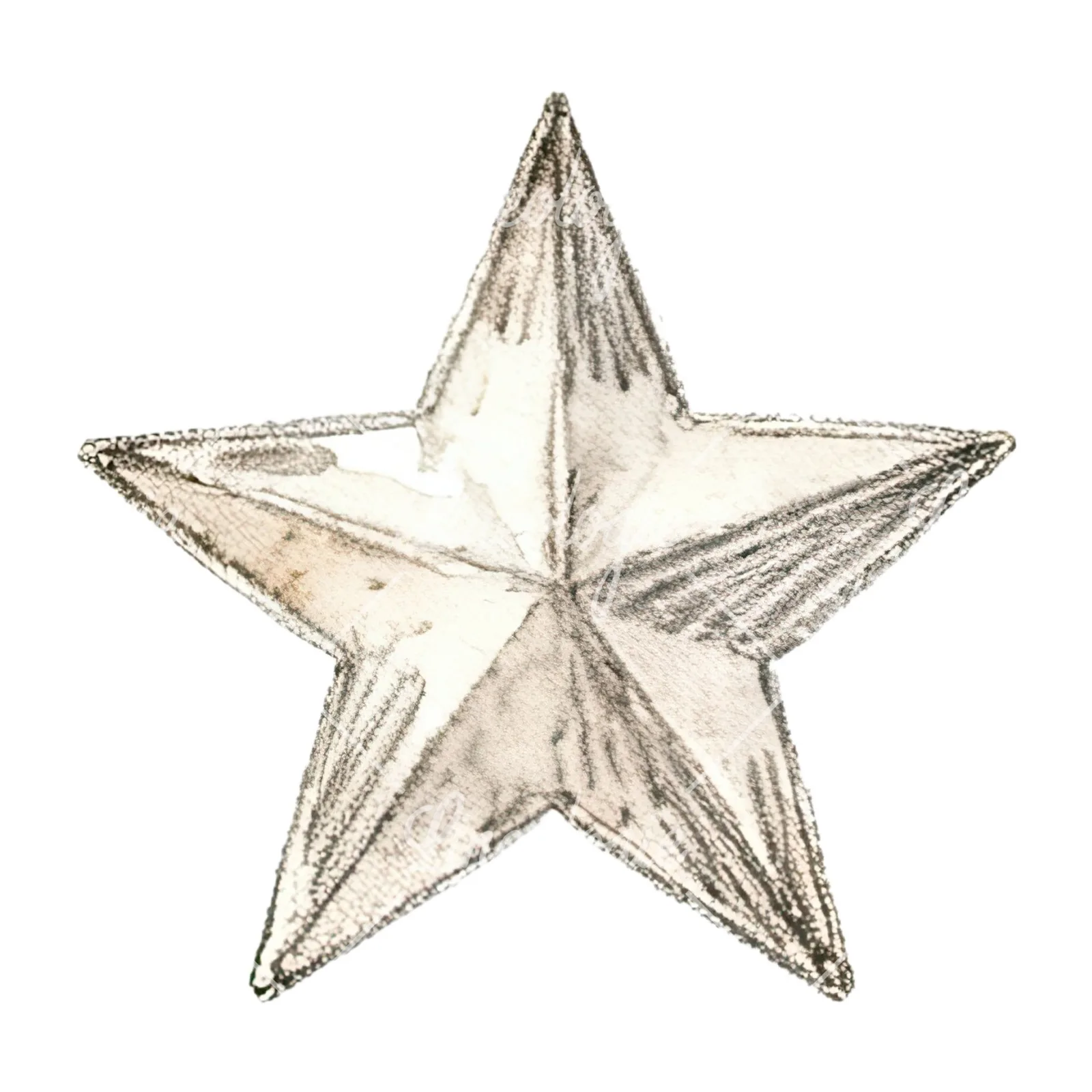 Watercolor Christmas item with deer clipart 7 of 12 on a white background (JPG)