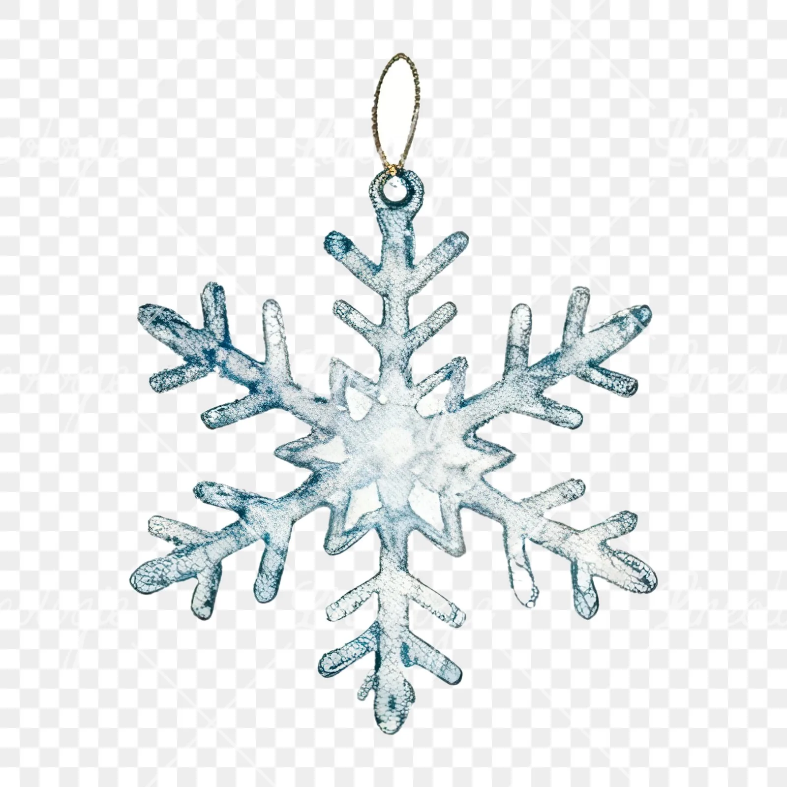 Watercolor Christmas item with snow globe clipart 5 of 12 on a transparent background (PNG)